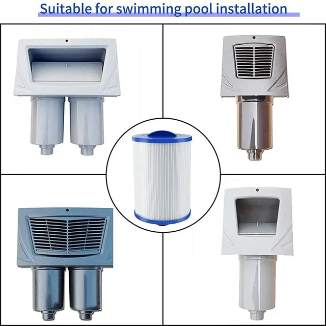 Replacement Spa Filter For PWW50 6CH-940 Maintenance Long-lasting Efficient Cleaning Washable Pool Cartridges For Home Garden 6