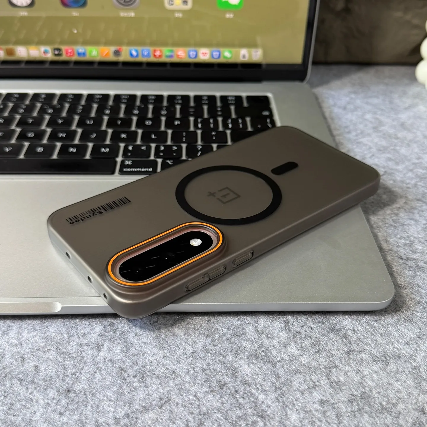 Luxury Magnetic Wireless Charging Shockproof Phone Case - Hard PC Shell Bumper Cover