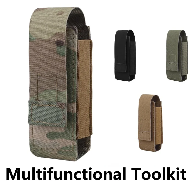 Kit d'organisation MOLLE léger pour pêche - Rangement camouflage, outils multifonctions équipement