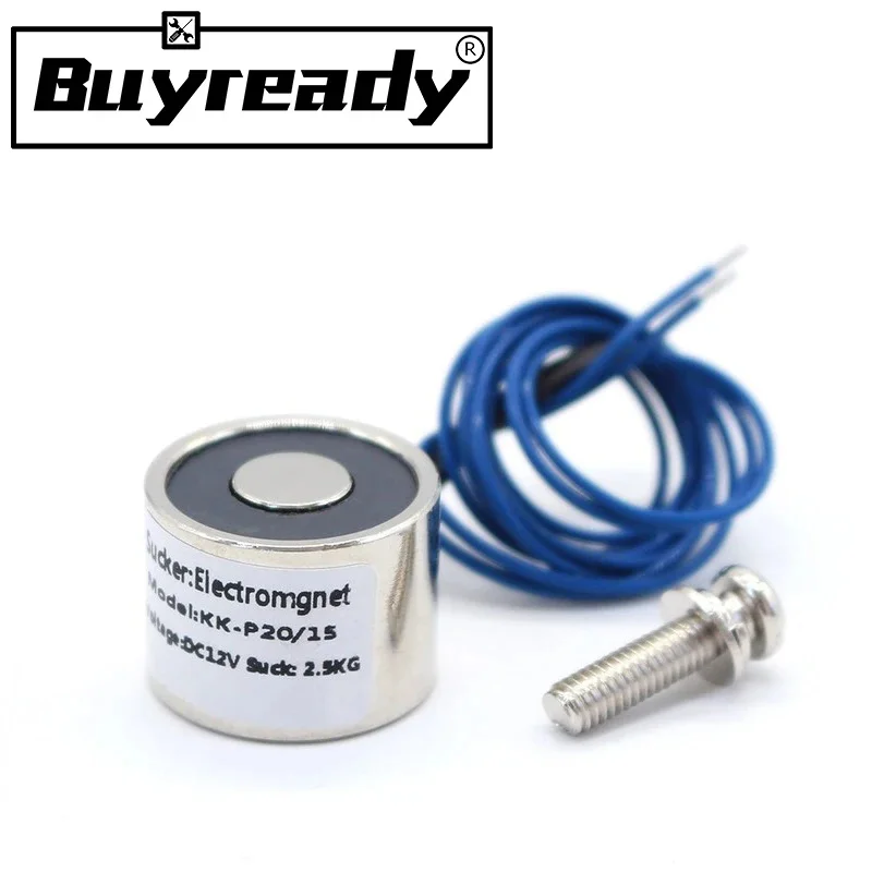 20/15 suction 2.5KG 25N mini electromagnet solenoid 12v electromagnet 12 volt small electro magnet 24V coil 6V electric magnet push pull electromagnet,magnetic suction