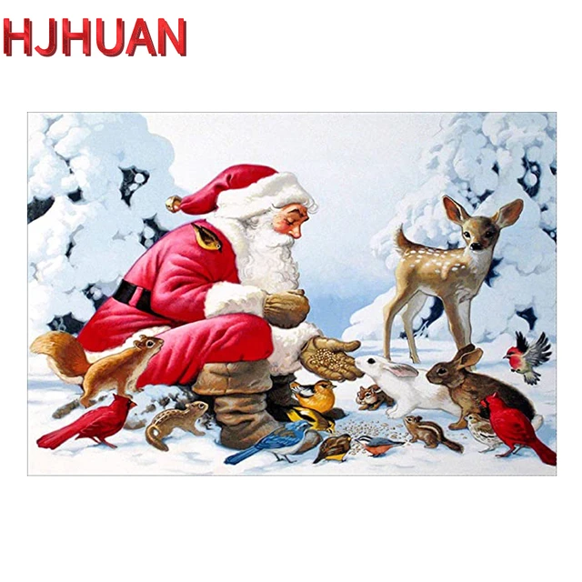 Christmas Diamond Painting Christmas Cards  Diamond Painting Christmas  Cards Set - Diamond Painting Cross Stitch - Aliexpress