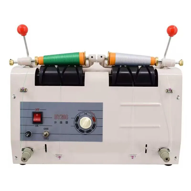 BT20S 220V Double-Head Wire Splitter Winding Rewinder Sewing Thread Embroidery Thread Splitter Multi-Function Wire
