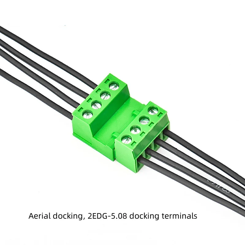 5.08mm Header Socket PlUG-IN Terminal Blocks Screw Type PCB Male Connectors 2P -24P,wire connectors