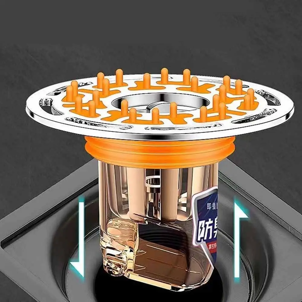 

Prevention Deodorant Floor Drain Anti-odor Hair Trap Plug Floor Drain Core insect proof Anti-clogging Sewer Deodorant Bathroom