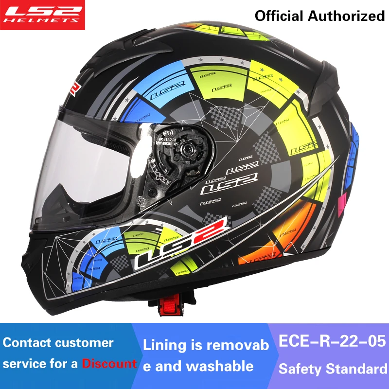 Capacete Ls2 Ff352 Full Face Motorcycle 