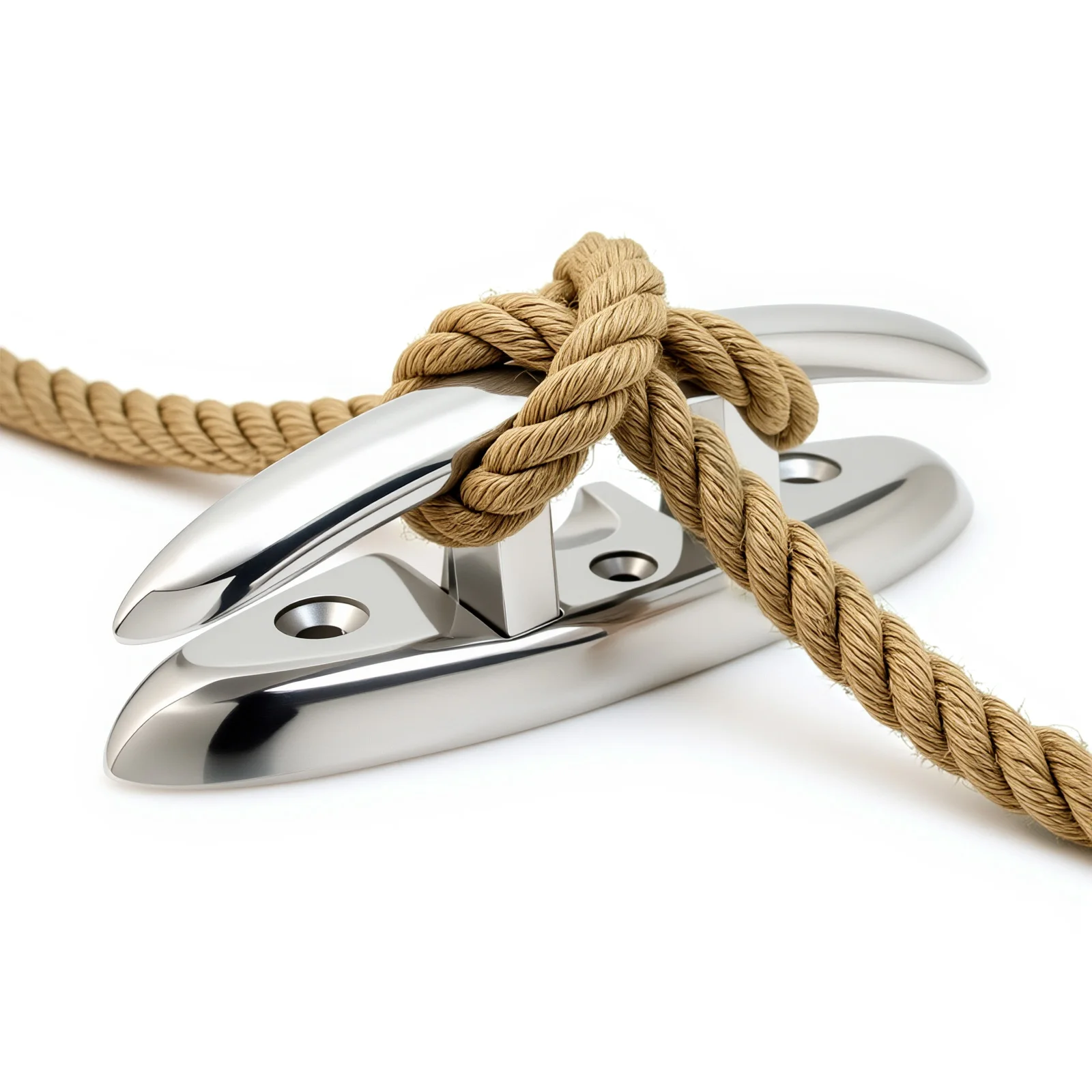 2 Pack 316 Stainless Steel Boat Pop Up Cleat Flush Mount Boat Cleats 6