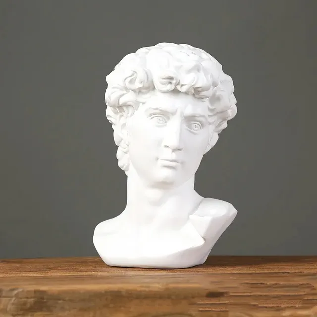 Statue de Buste de FC Grec en Résine, Sculpture Décorative de Maison, Bureau, Bibliothèque, Salon, Ornements Myenson 3