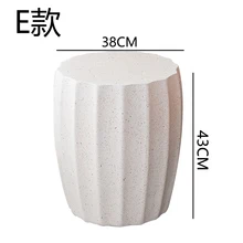  Luxury Round Coffee Tables Magnesium Oxide Nordic Living Room Sofa Side Small Table Bedroom Bedside Table Auxiliary Furniture 