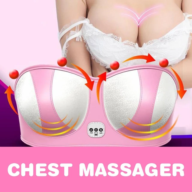 Electric Breast Massager Vibration Breast Enlargement Bra,usb