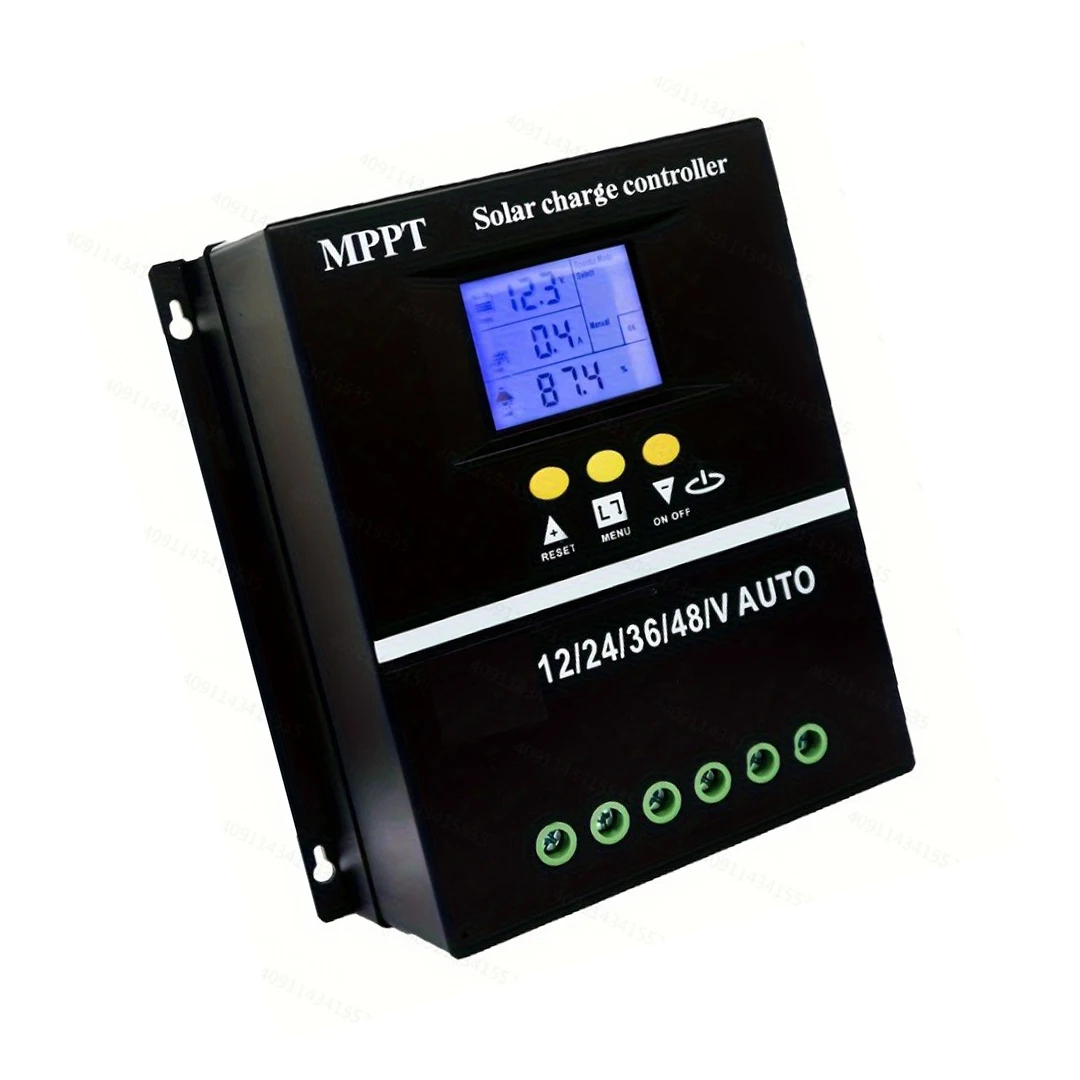12V 24V 36V 48V Solar Controller 60A 70A 80A Equipped With High-definition Displ