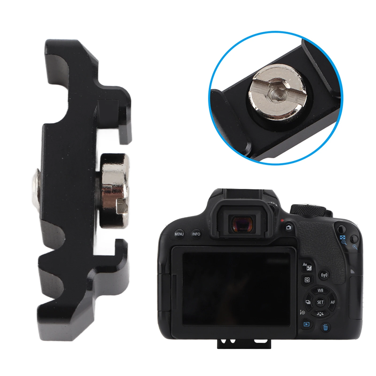 Portable Cage Fitting Wire Clip Kit Fixed 1/4Inch Universal Lightweight Mounting