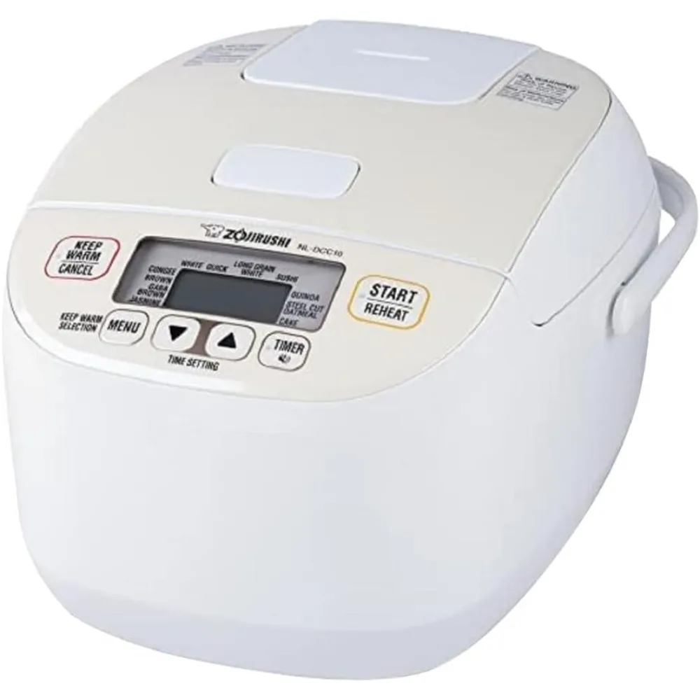 Rice Cooker and Warmer (Peal Beige, 5.5 Cups)