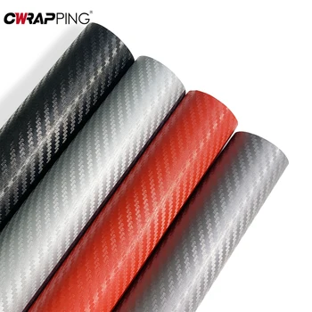 3D Carbon Fiber Vinyl Wrap Sticker 1
