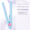 Mini Hair Straightener Clipboard Small Power Plug Curling Hair Straight Hair Girls Air Bangs Portable Hair Straightener 4
