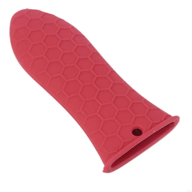M7BB Silicone Hot Handle Holder Sleeve Non-Slip Heat Resistant Frying Pans Grip Cover