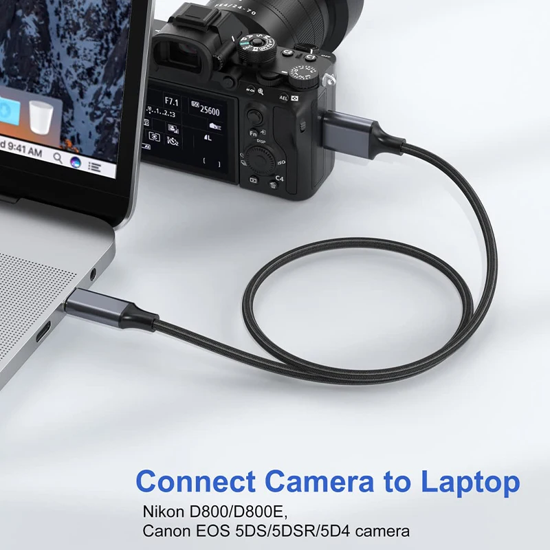 USB C - 마이크로 B 케이블 타입 C - USB 3.0 5Gbps 데이터 커넥터 어댑터 (휴대폰, PC, 맥북, 하드 드라이브, 디스크, 카메라, HDD, SSD 연결용)