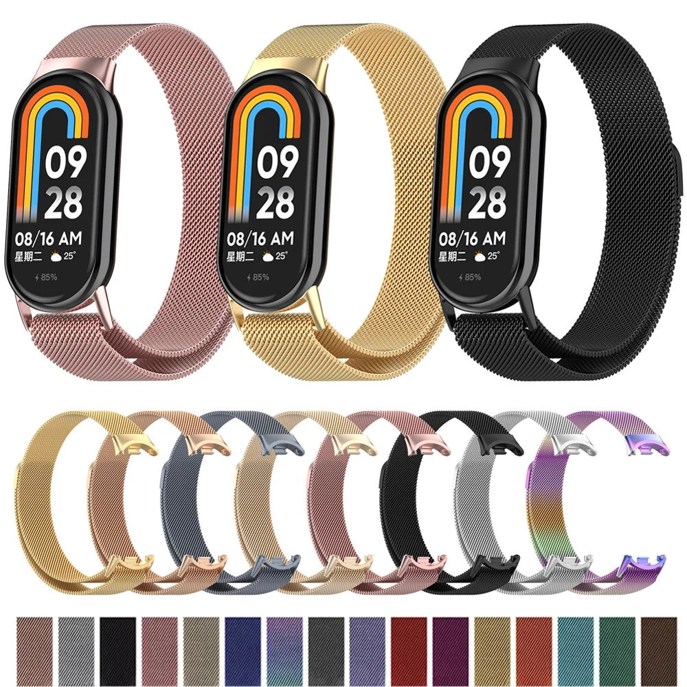 Milanese Loop Strap for Smartwatch Replacement Bracelet Accessories