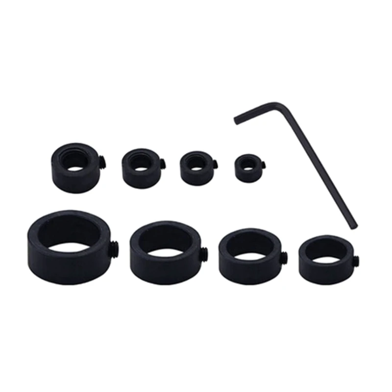 

3-16 мм сверло, ограничитель глубины, воротниковые кольца, деревообрабатывающее сверло с гаечным ключом, устойчивый к коррозии,