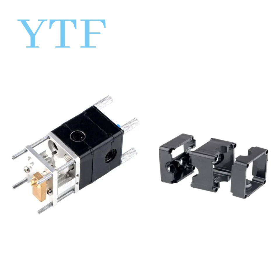 3D Printer parts Ultimaker 2 UM2 Extruder Hot End Plastic Frame Dual Heads Liner