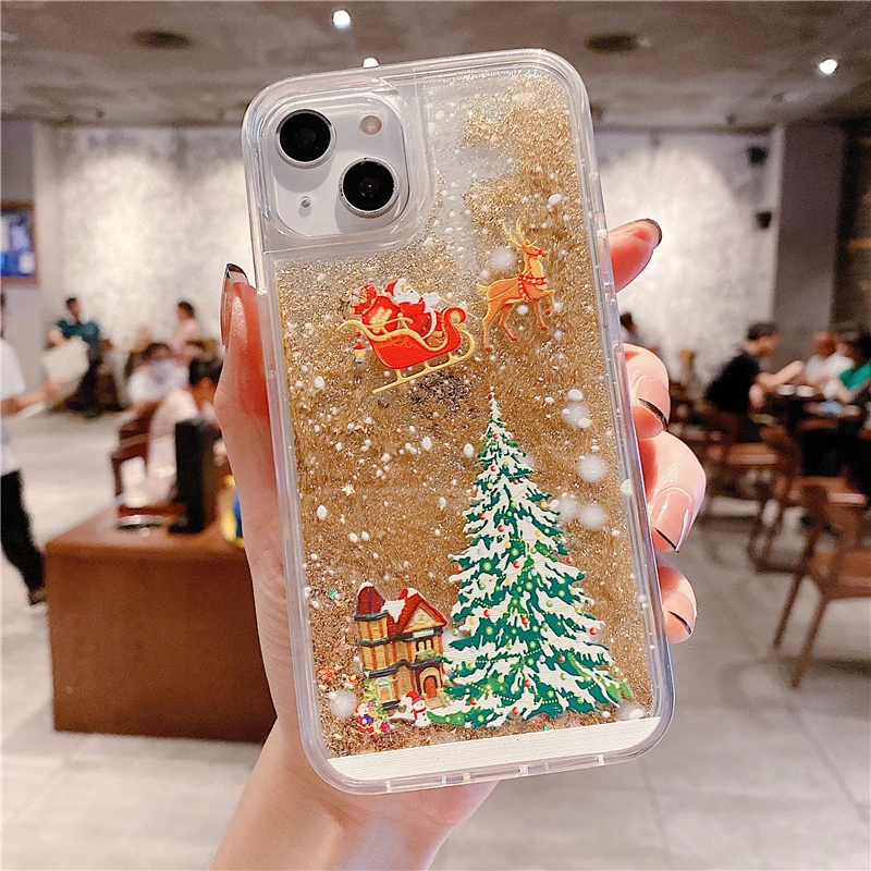 Christmas Tree Fitted Case for IPhone 11 12 13 14 Pro Max Mini XS