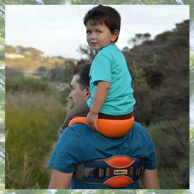 T84C-Child Shoulder Carrier Baby Saddle Toddler Hiking Backpack Baby Ankle Straps Hands Free Backpack-Holds A 44.1Lb Child 2