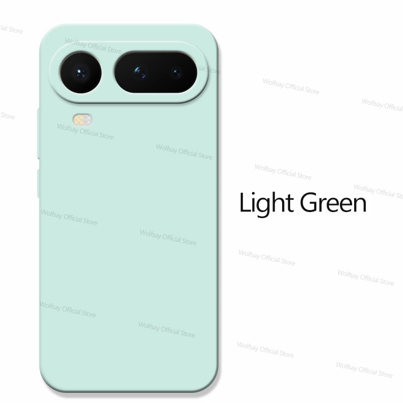 Enhanced Product Title: Shockproof Liquid Silicone Protective Phone Case -