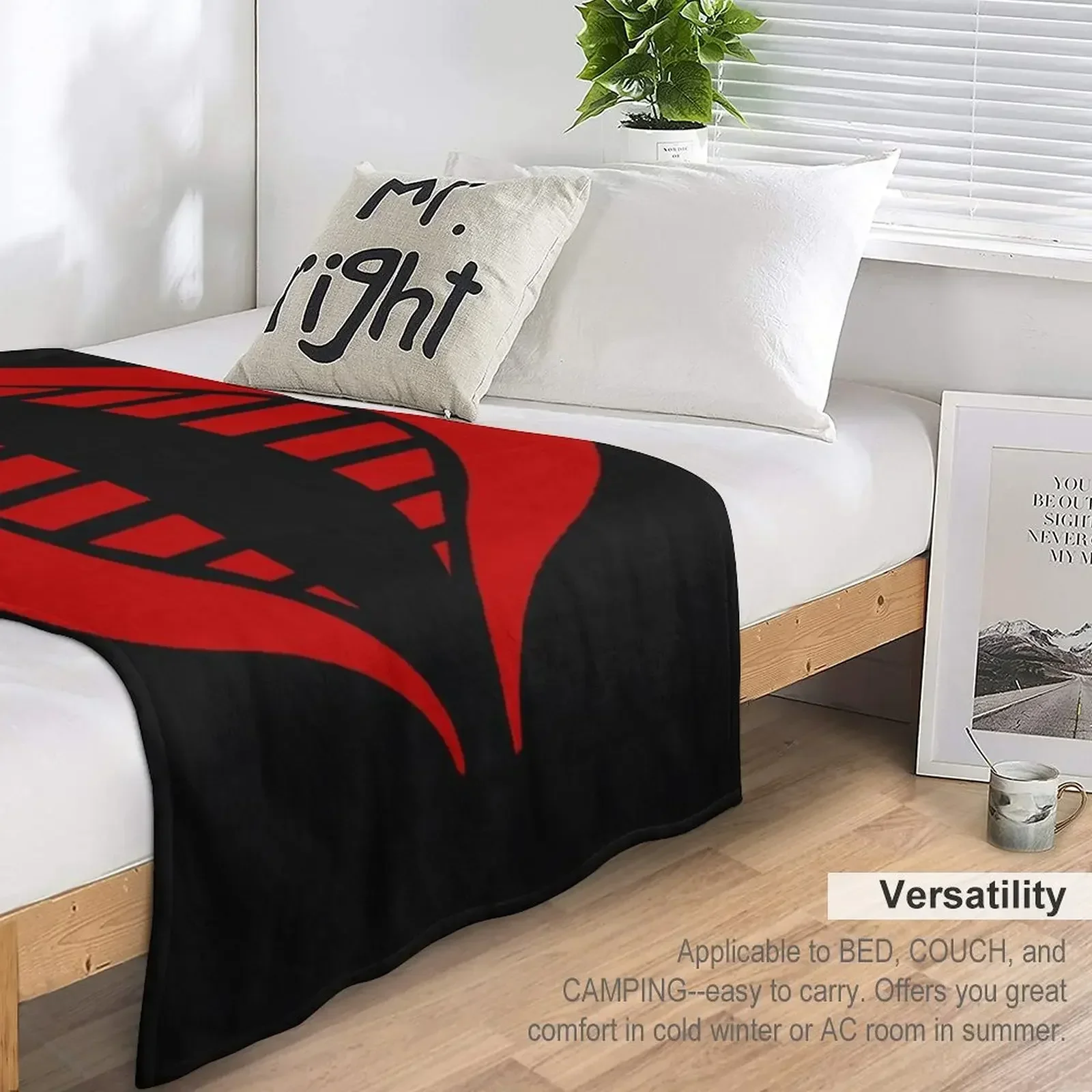 Gi Joe Cobra Enemy Logo Throw Blanket Blanket Sofa Travel Blanket 5
