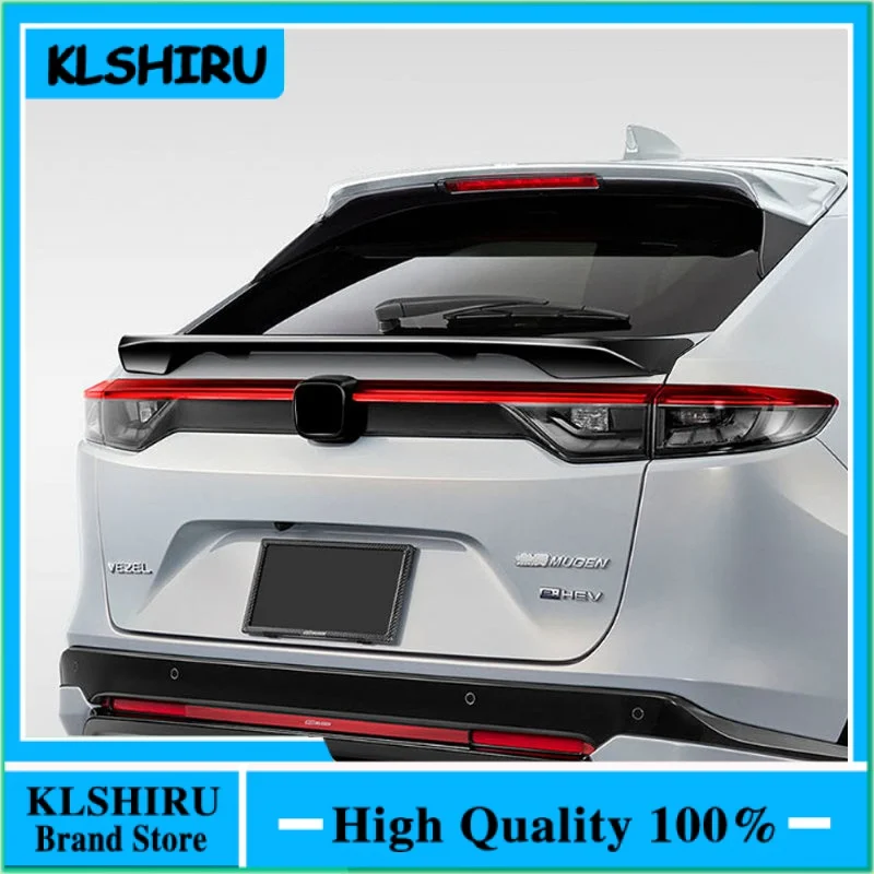 Rear Middle Wing Spoiler For Honda VEZEL HRV HR-V XRV XR-V ABS Plastic Rear Roof Tail Wing car mudguards