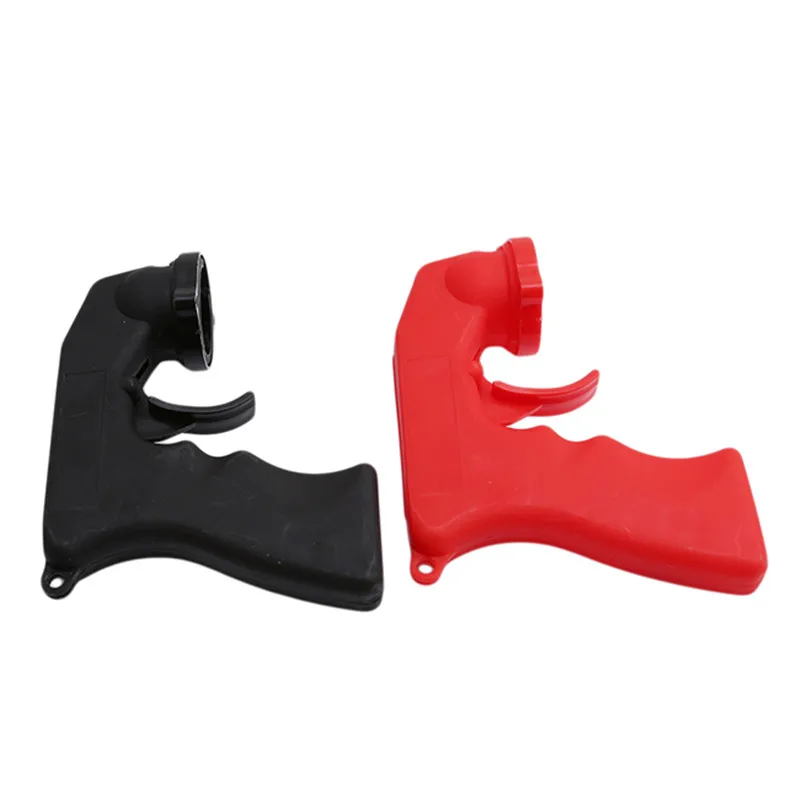 Spray Gun Adaptor Auto Polishing Paint Care Aerosol Spray Gun Handle with Full Grip Lock Car Maintenance Painting Paint Tool