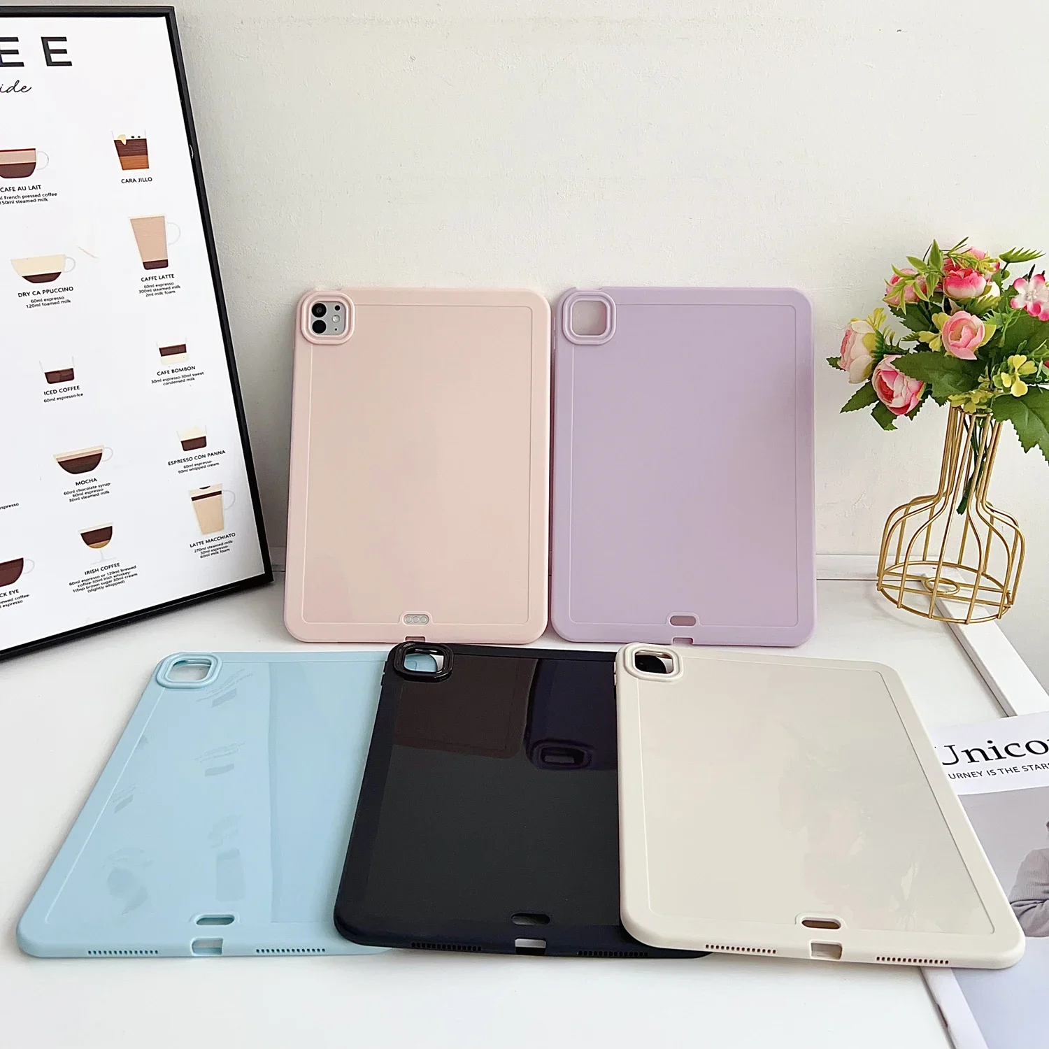 Versatile Silicone Tablet Case for iPad - Sleek and Protective Cover