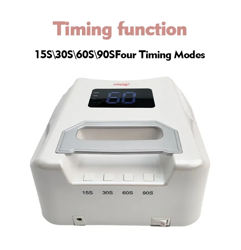 2024 New Cordless Nail Lamp 1 or  2PCS Professional Phototherapy Nail Dryer  52PCS LED Beads Nail Glue Light for Manicure Salon 5