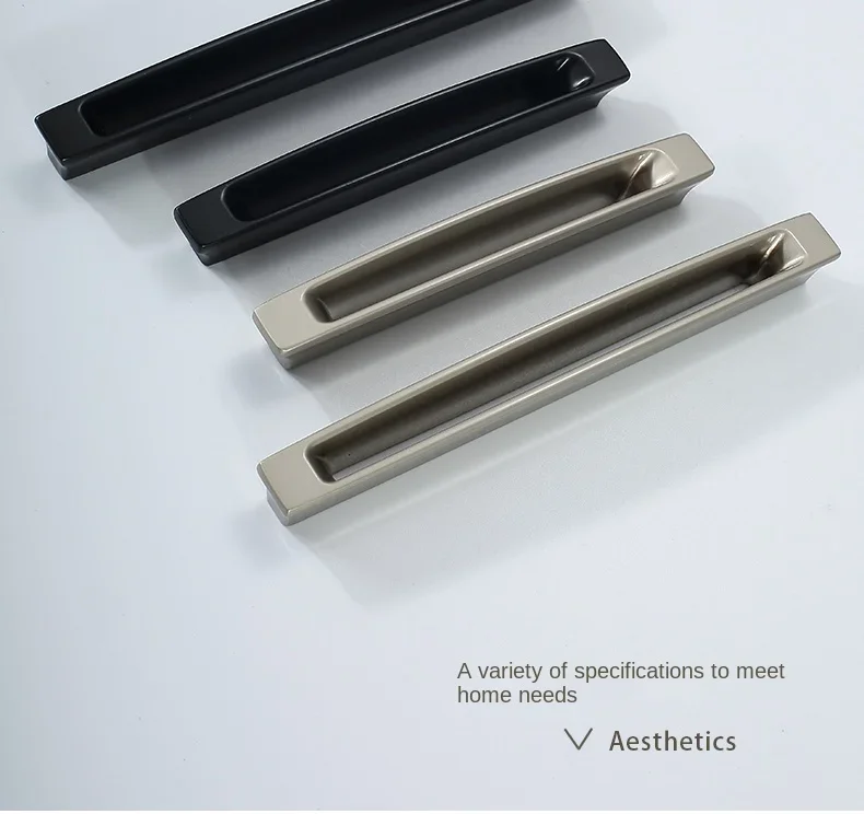 Description Picture 4 of itemLuxury Wardrobe Door Handle Modern and Simple Cabinet Door Handle Stainless Steel Cabinet Door Handle Drawer Hardware