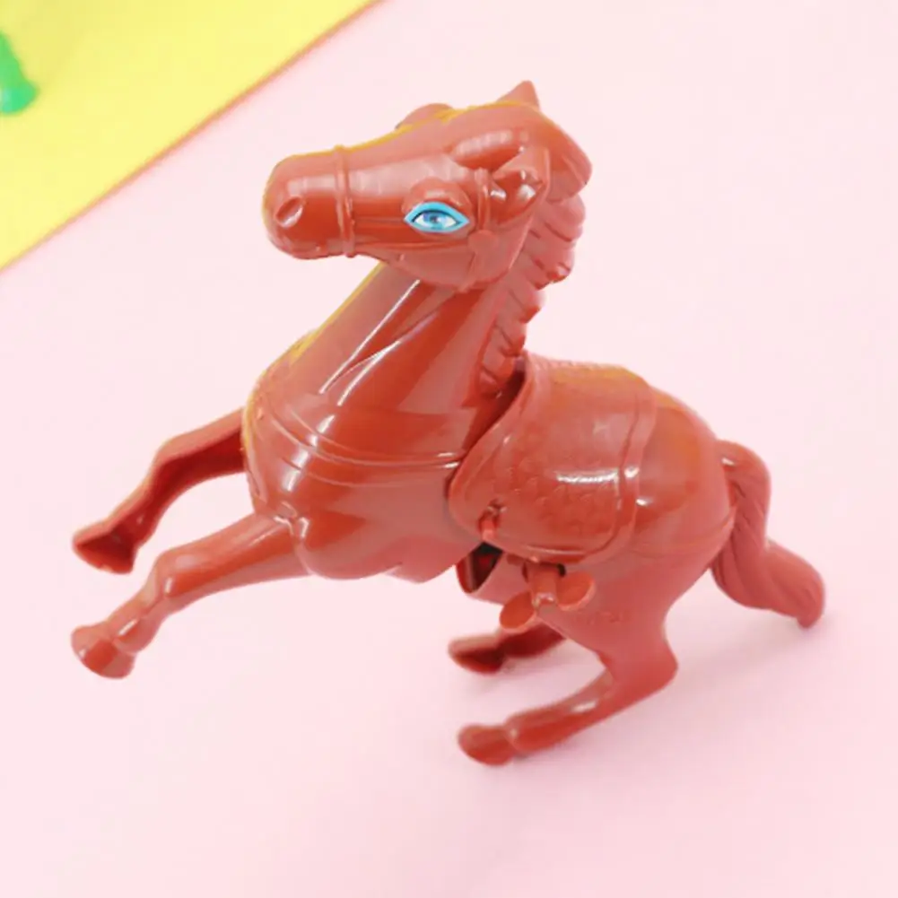 

Коллекционная заводная игрушка, Реалистичная фигурка лошади, заводная игрушка для детей, без батареек, детское животное, заводная игрушка для мальчиков