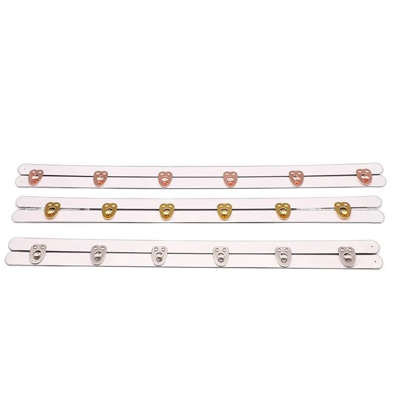 화이트 코르셋 폐쇄 버클 패스너 속옷 의류 액세서리, DIY 수제 코르셋 Busk 만들기 용품