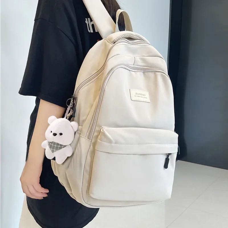 Kids Bag Female Fashion Lady High Capacity Waterproof College Backpack Trendy Girls Laptop School Bags Cute Girl Travel Book Bag 3