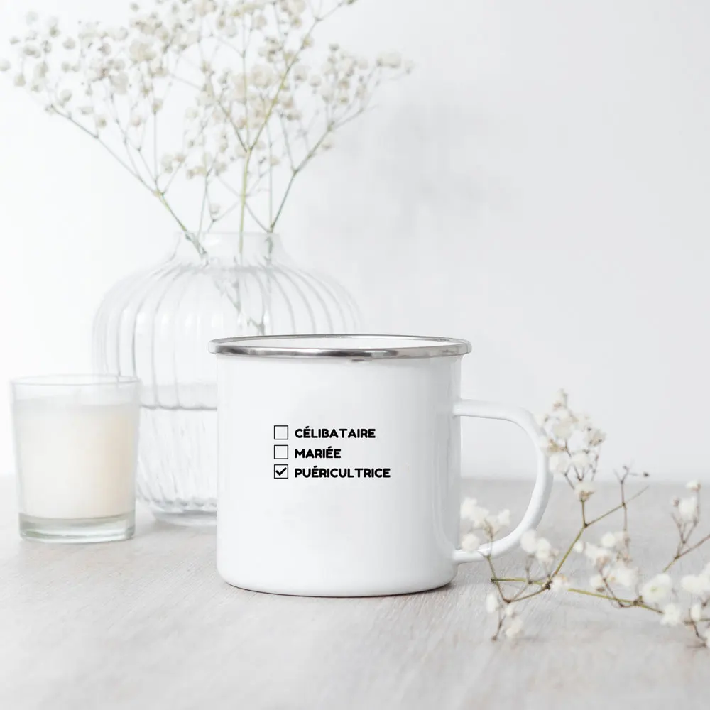 

Кружка эмалированная для медсестер, смешной подарок для учителей, отличный подарок на День учителя