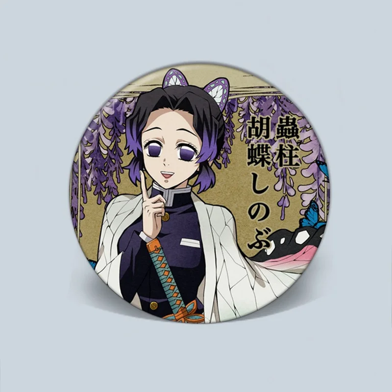 Demon Slayer Anime Broches, Kimetsu No Yaiba, Kamado Tanjirou, Coletar  desenhos animados, Mochilas, Bolsas, Emblemas, Botão, Pins de broche