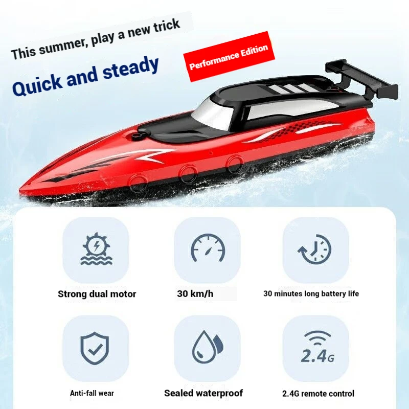 2.4 جيجا هرتز لعبة قارب عن بعد المنطاد قارب عالي ا...