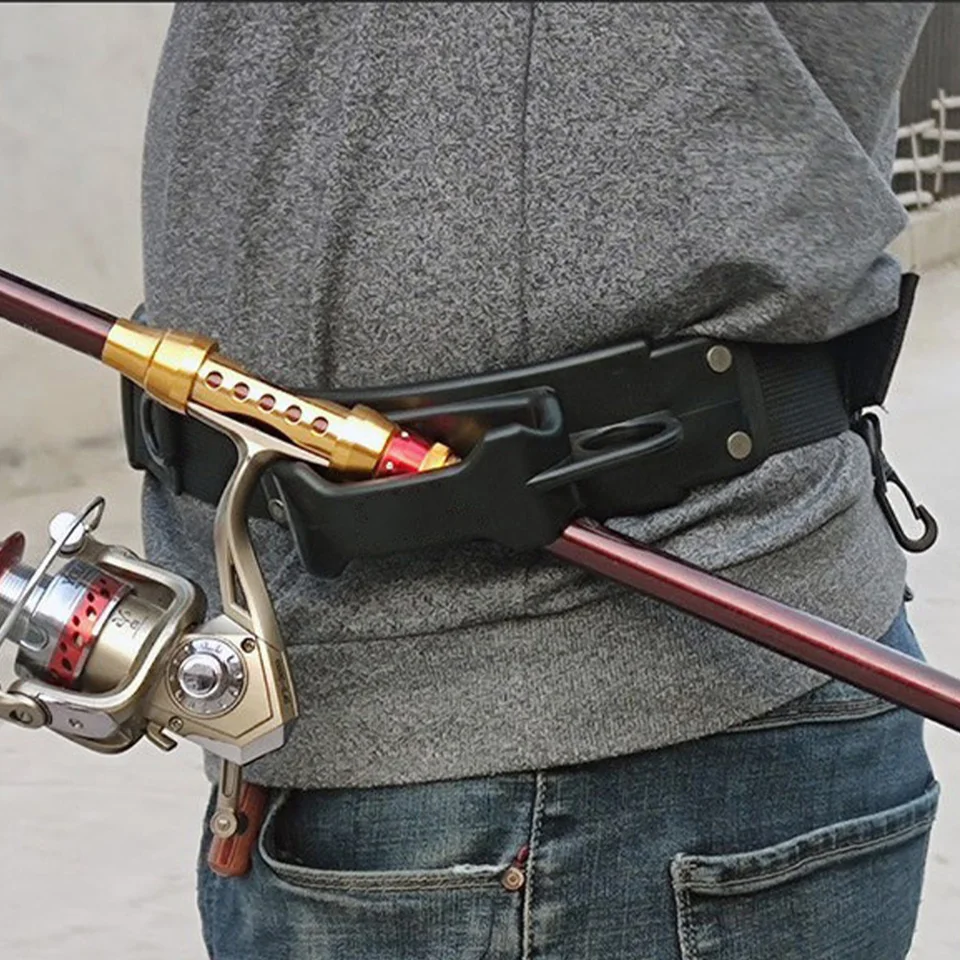 Adjustable Fishing Waist Belt Rod Holder