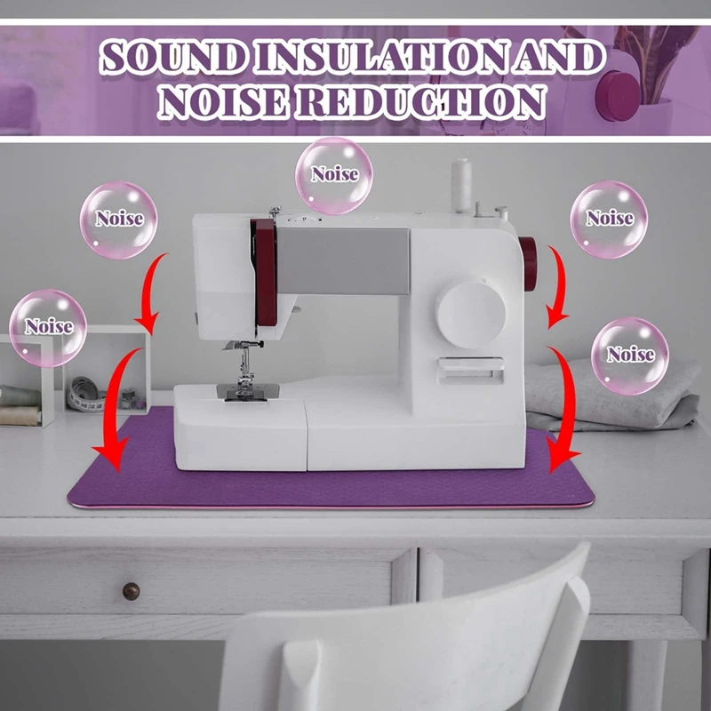 Muffling Mat Noise Reduction Mat for Sewing Machines 1Set