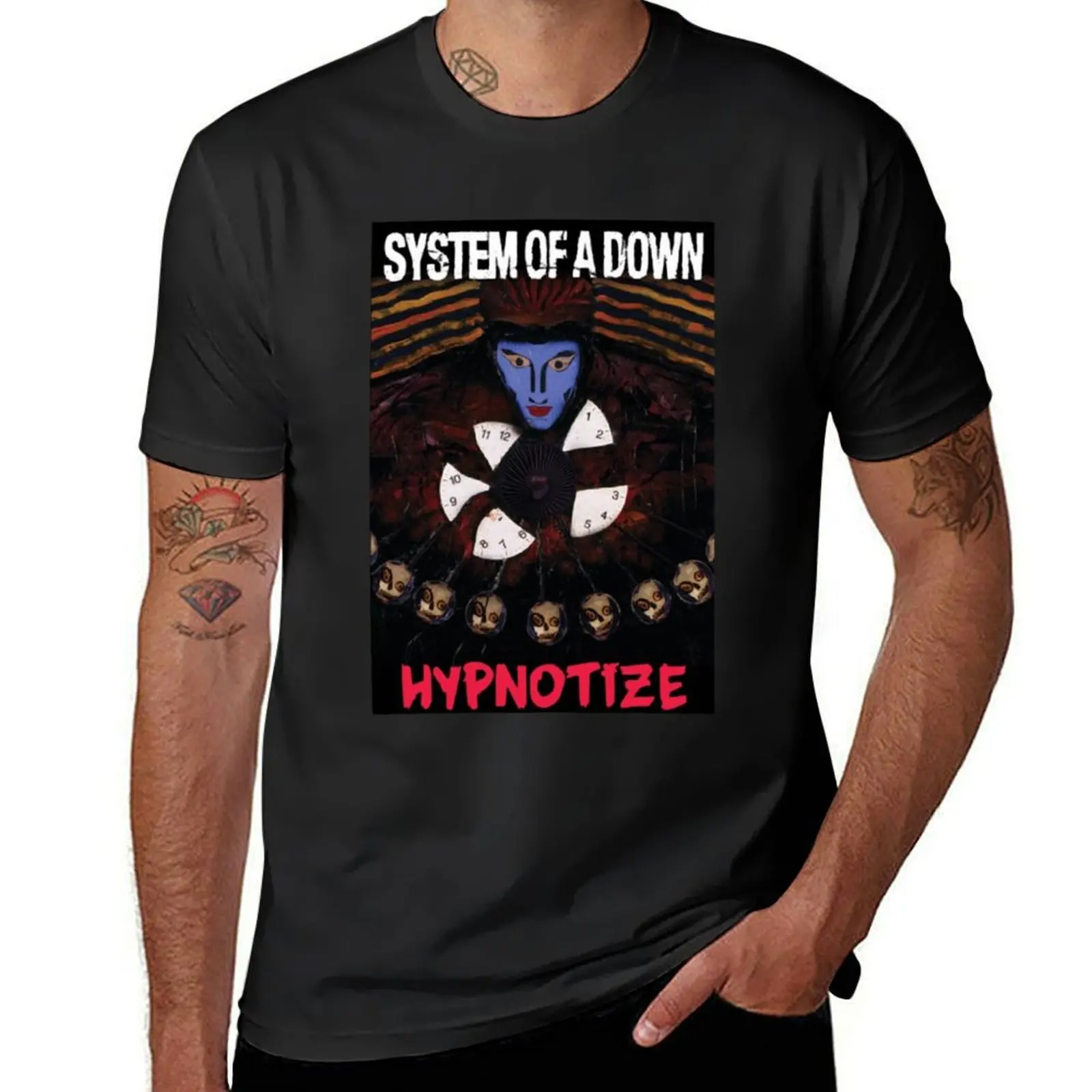 System Of A Down 3 T-Shirt oversized vintage Blouse customizeds plain t shirts men