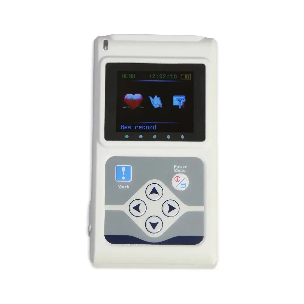 PC Software 12 lead 24h Analyzer TLC5000 Hand-held Dynamic ECG/EKG Holter Monitoring Recorder System analyzer USB ECG Holter