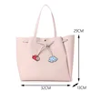 Disney Co Branded Big Opening Women Handbag PU Leather Mickey Donald Duck Drawstring Handheld College Girl Shoulder Backpack 2