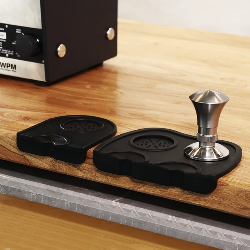 Coffee Tamper Silicone Pad Silicone Coffeeware Tamping Barista Wdt Tools Anti-Skid Coffee Tampering Latte Tamping Mat