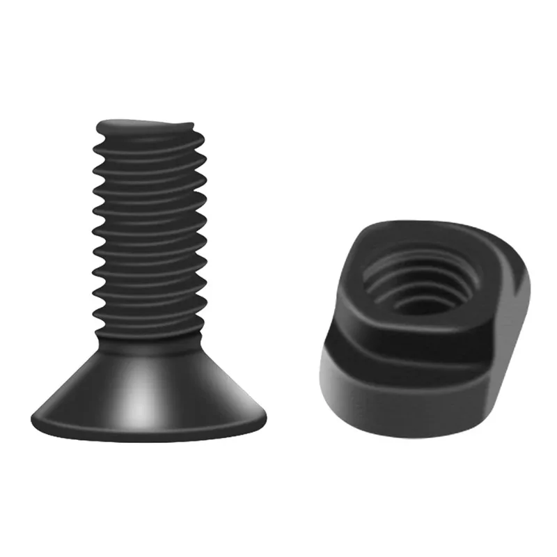 M Lok Screw Replacement Set 10Pcs M-LOK Screw and Nut Replacement Rails T-Nut Screw Replacement Set for MLOK Handguard Rail Sections Hunting Gun Accessories