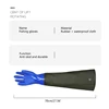 Extended Length Long Waterproof Rubber Gloves Resist Acid, Alkali & Oil, Shield Your Arms from Water and Scratches 6