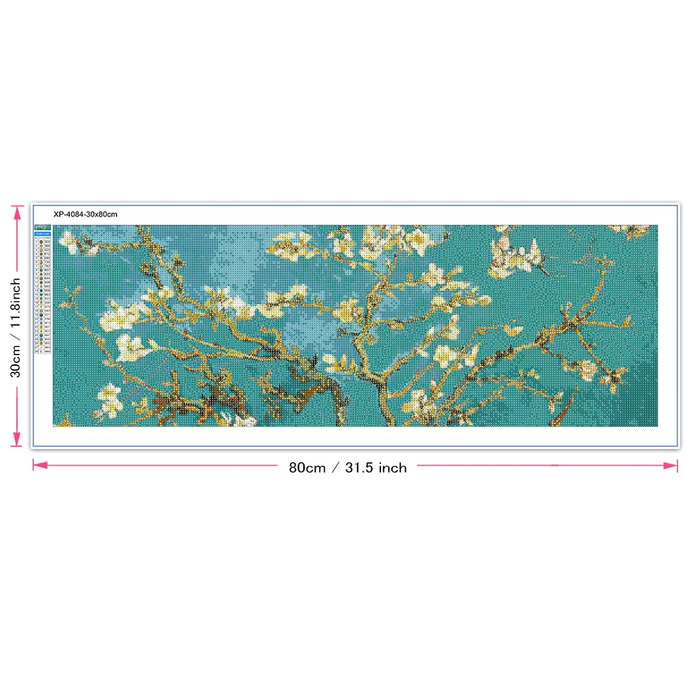 Van Gogh's Starry Sky 5D Diamond Art Kit - Impressionist Home Decor