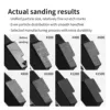 DSPIAE XSP Combination Of Self-adhesive Sandpapers Included Grinding Block For Modeler Gundam Hobby Model Making DIY Tools 4