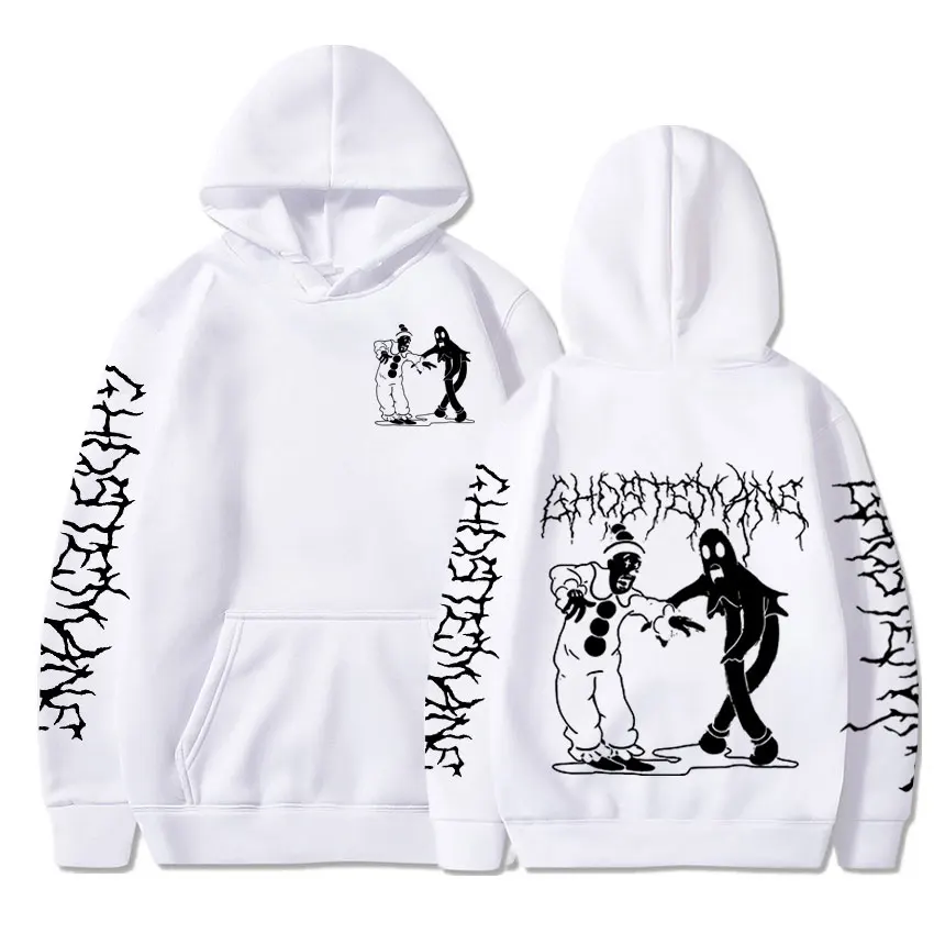 Ghostemane Sweatshirt Streetwear Fashion Singer 3D Print Sweatshirt  Pullovers (2,XXS,) at  Women's Clothing store