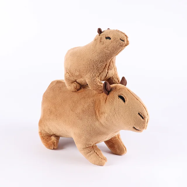 5 Pcs Brinquedo de pelúcia capivara, Animal de pelúcia capivara realista,Bonecas  de pelúcia de desenho animado, capivara de pelúcia de desenho animado,  decoração de carro para casa Jiaben